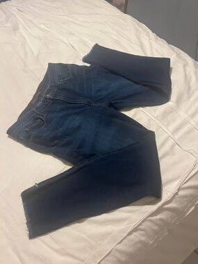 Joe's Jeans Blue Denim Waistband with Brown Label